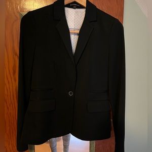 EXPRESS black one-button blazer